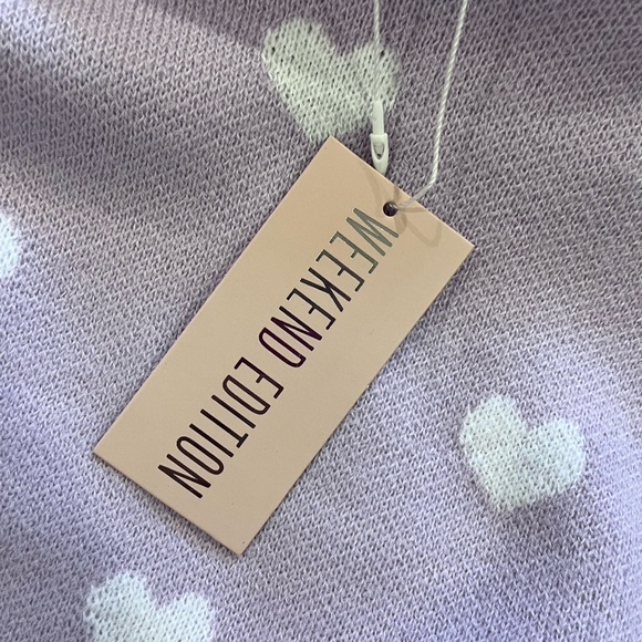 Purple heart sweater - Picture 6 of 6